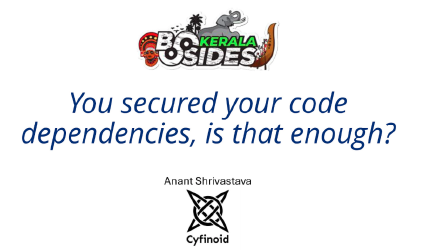 You secured your code dependencies, is that enough?