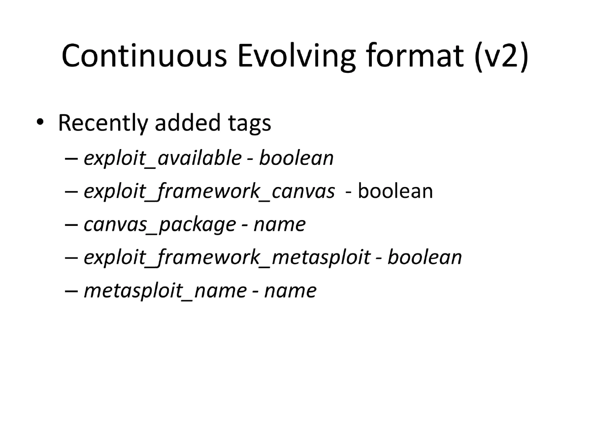 Slide 11 of Nessus Reporting Karma