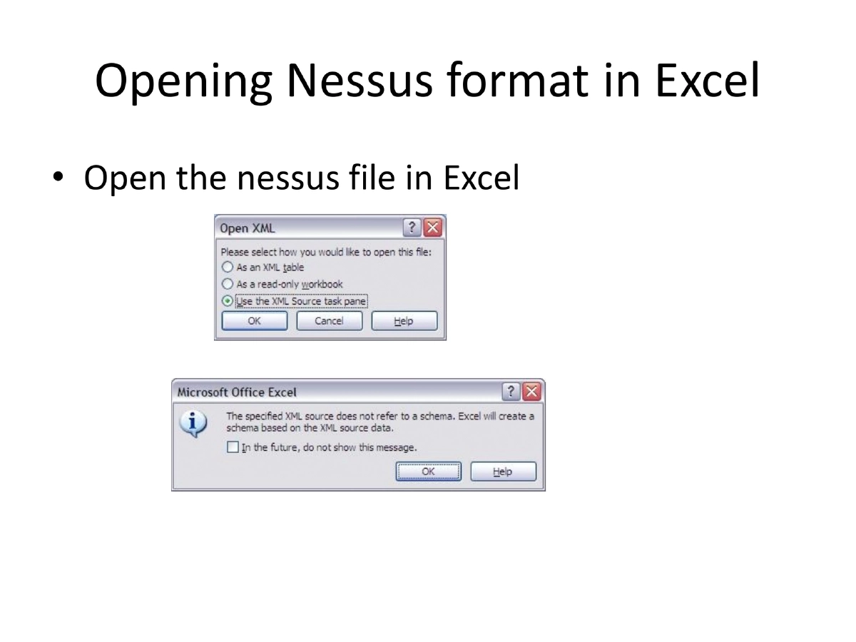 Slide 14 of Nessus Reporting Karma
