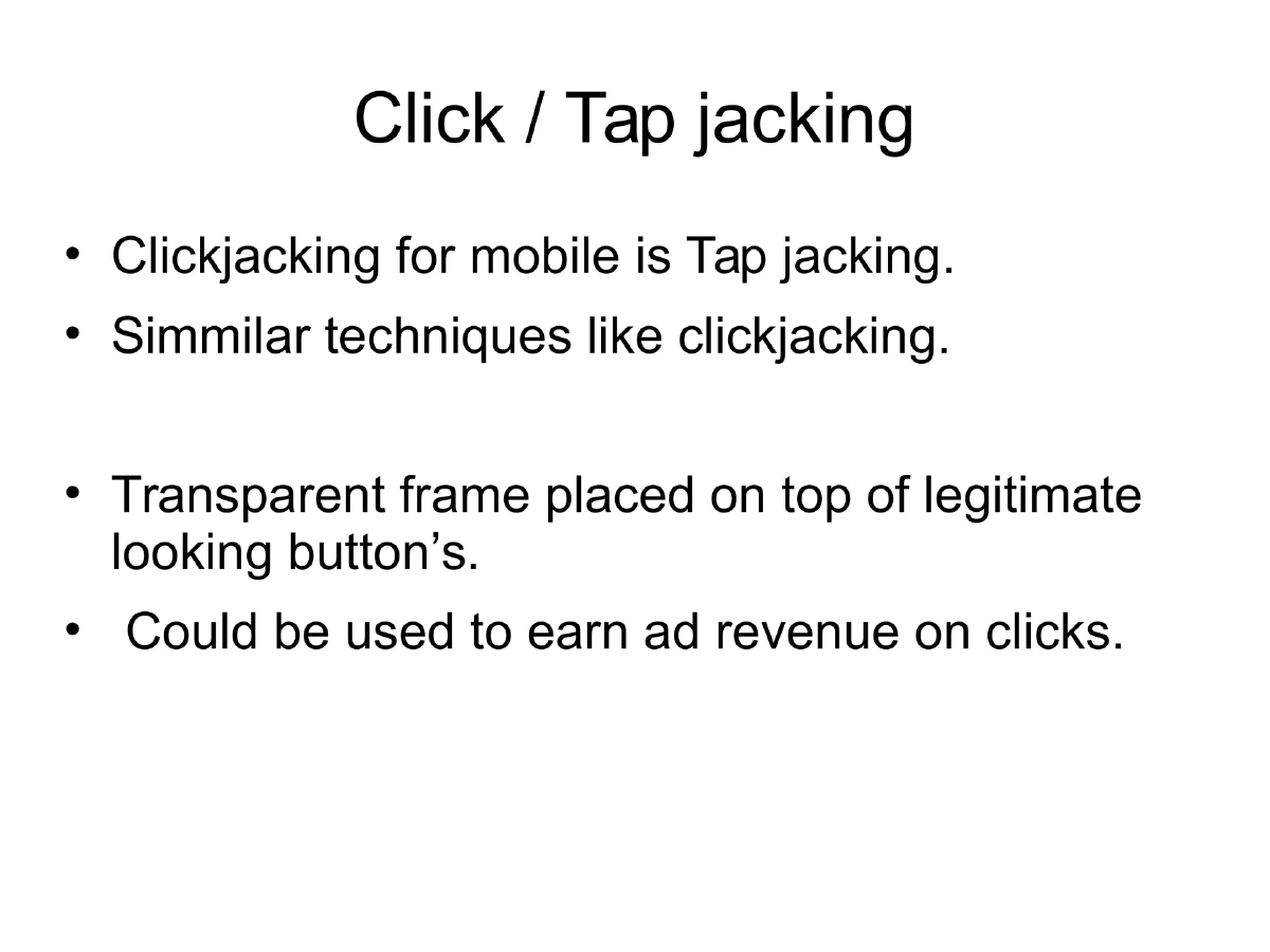 Slide 67 of Deep Dive Android Cocon