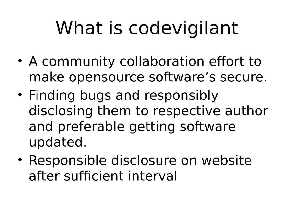 Slide 13 of C0c0n Source Code Review