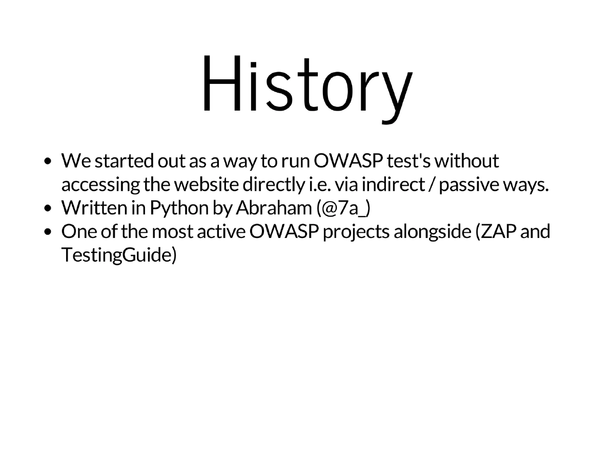 Slide 9 of Owtf