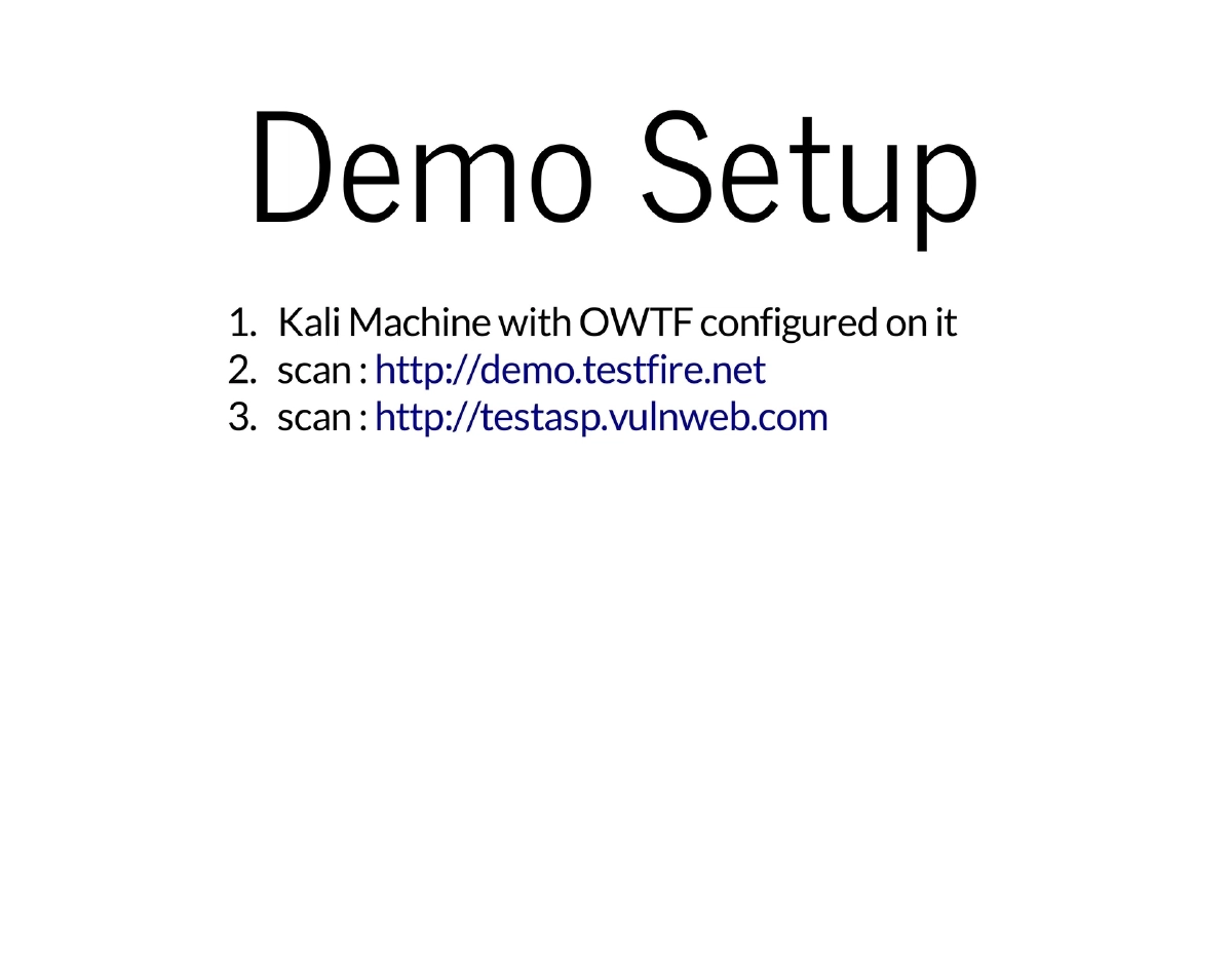 Slide 16 of Owtf
