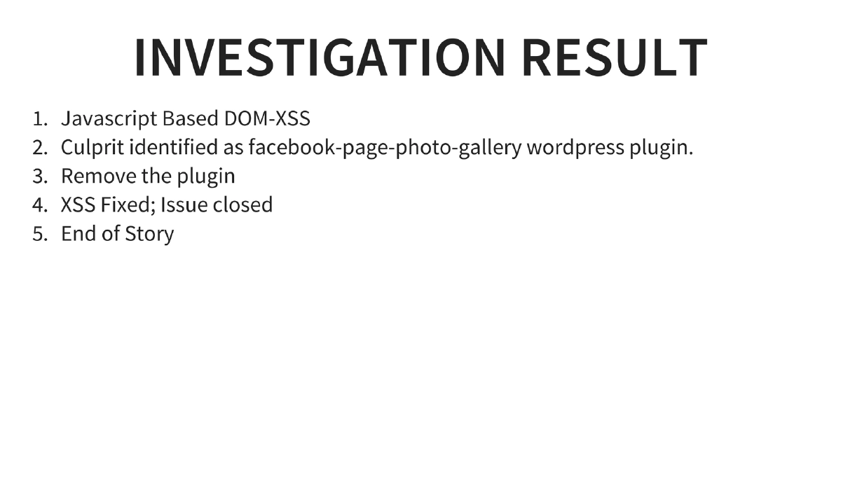 Slide 5 of Tale Of Forgotten Disclosure