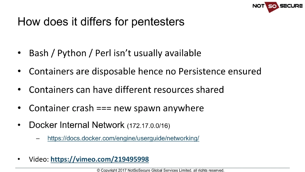 Slide 6 of Down By The Docker