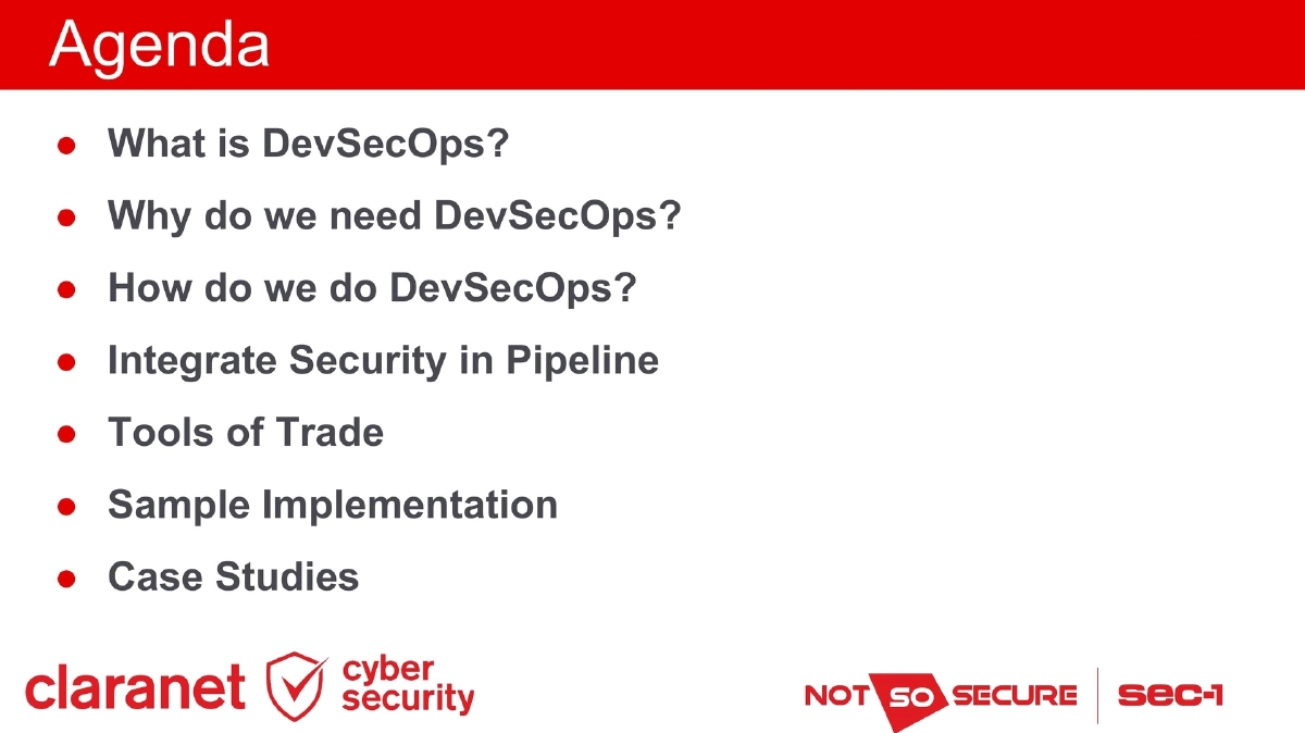 Slide 3 of Ip Expo DevSecOps