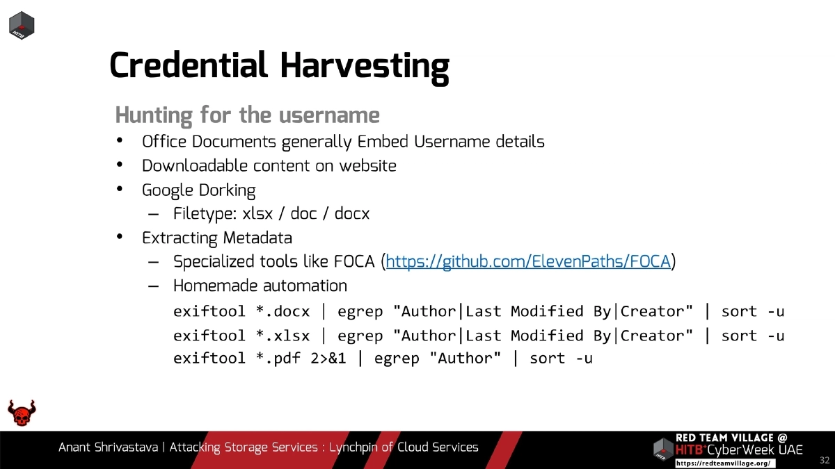 Slide 32 of Attacking Storage Services Hitb