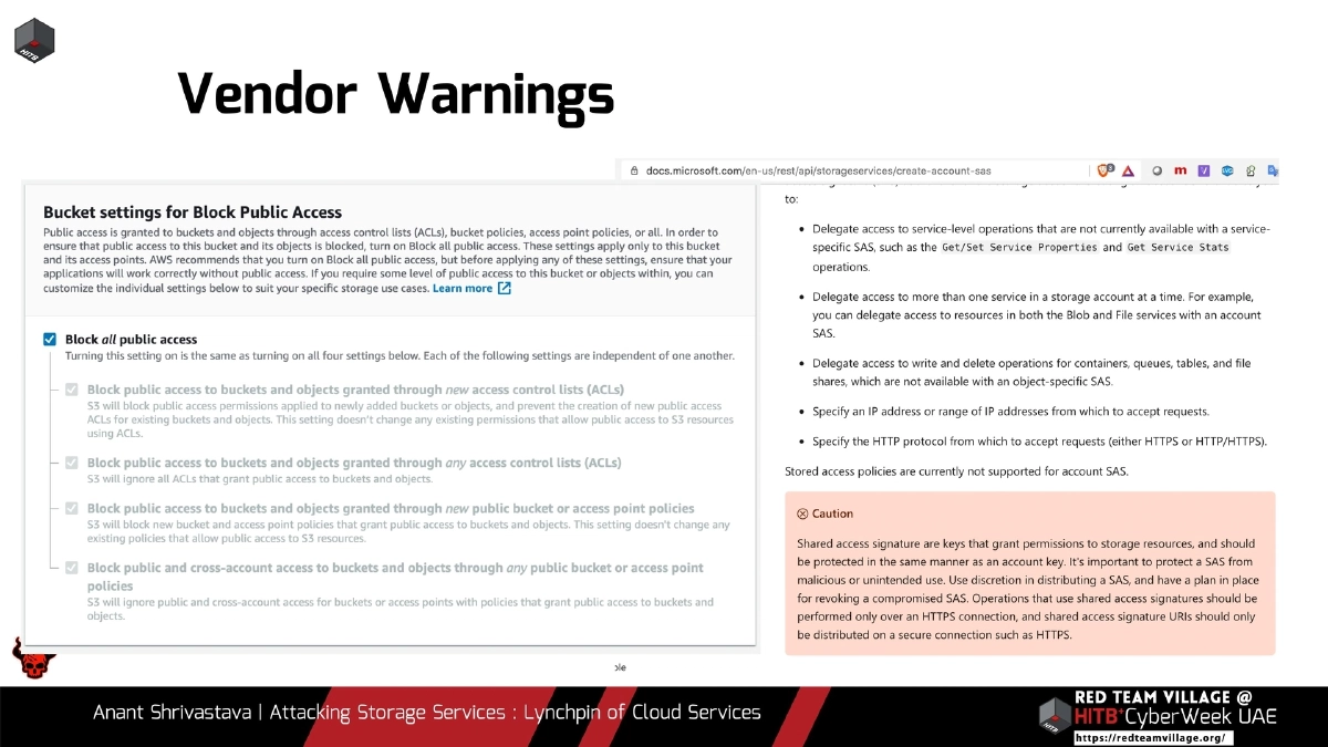 Slide 37 of Attacking Storage Services Hitb