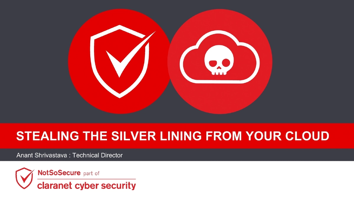 Slide 1 of BlackHat Webcast