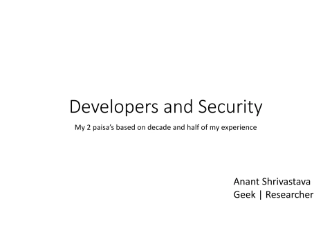 Dev And Sec Invited