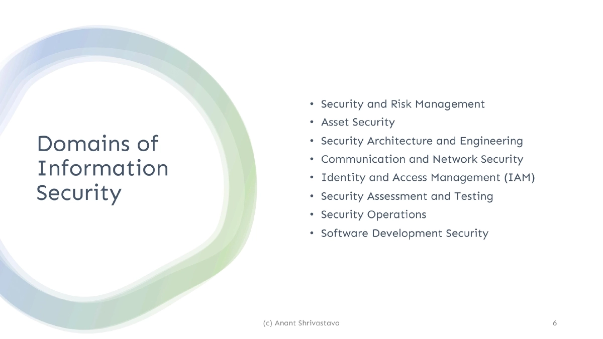 Slide 6 of Career In Infosec