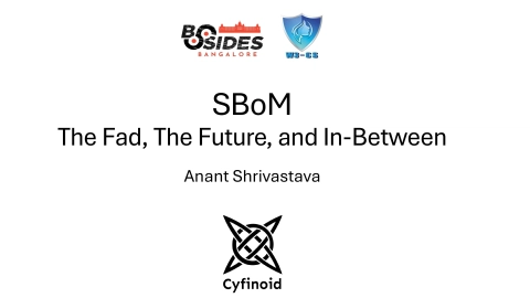 Bsides Bangalore Sbom Fad Future
