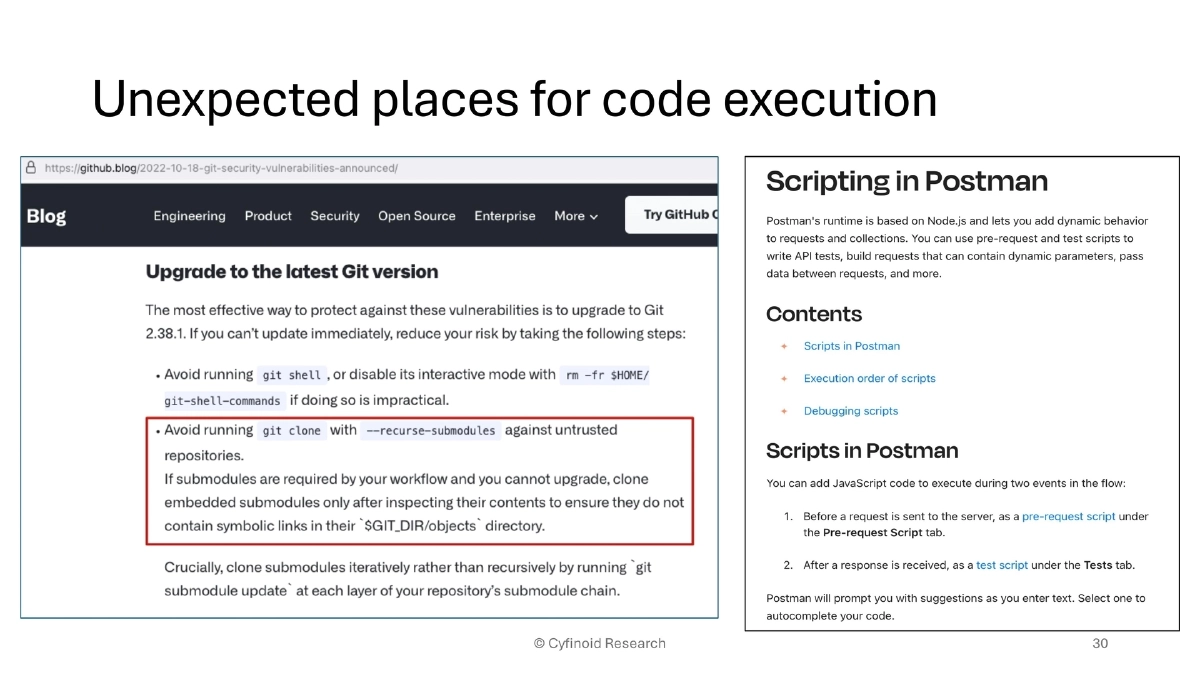 Slide 30 of Supply Chain BlackHat USA