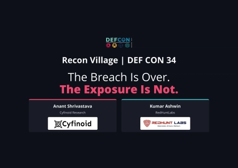 The Breach Is Over. The Exposure Is Not - Recon Village @ DEF CON 34