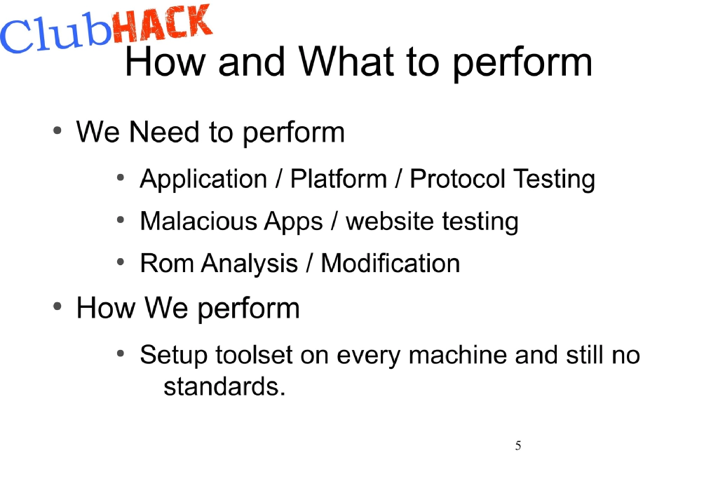 Slide 5 of Android Tamer