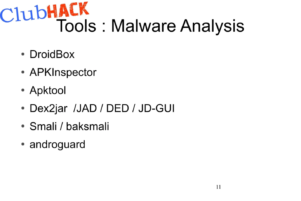 Slide 11 of Android Tamer