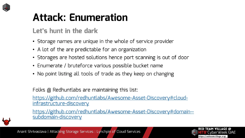 Slide 17 of Attacking Storage Services : The Lynchpin of Cloud Services