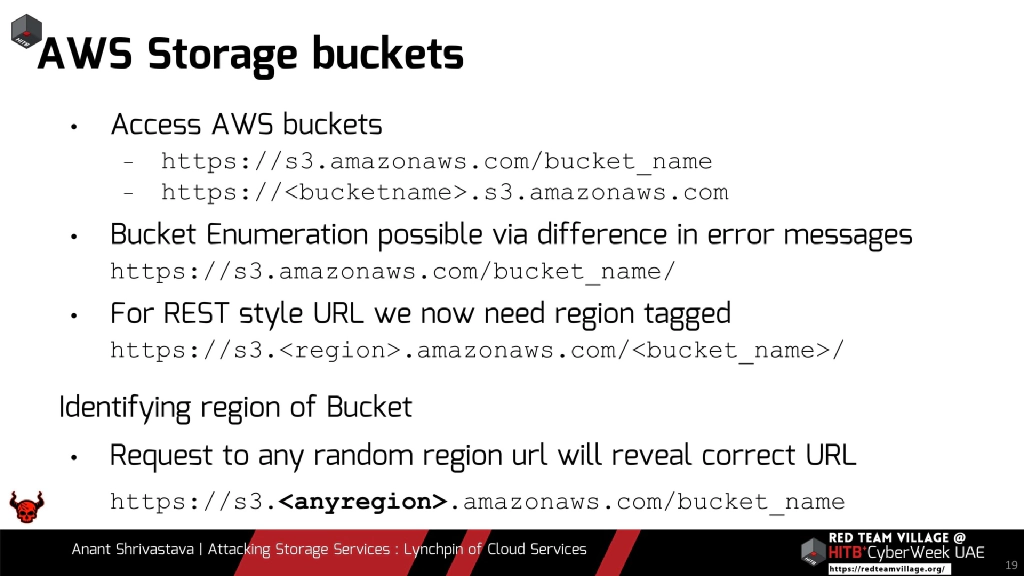 Slide 19 of Attacking Storage Services : The Lynchpin of Cloud Services