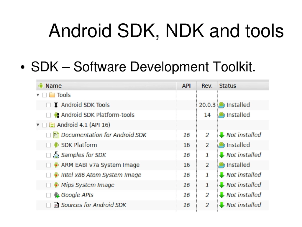 Slide 44 of Deep Dive Android