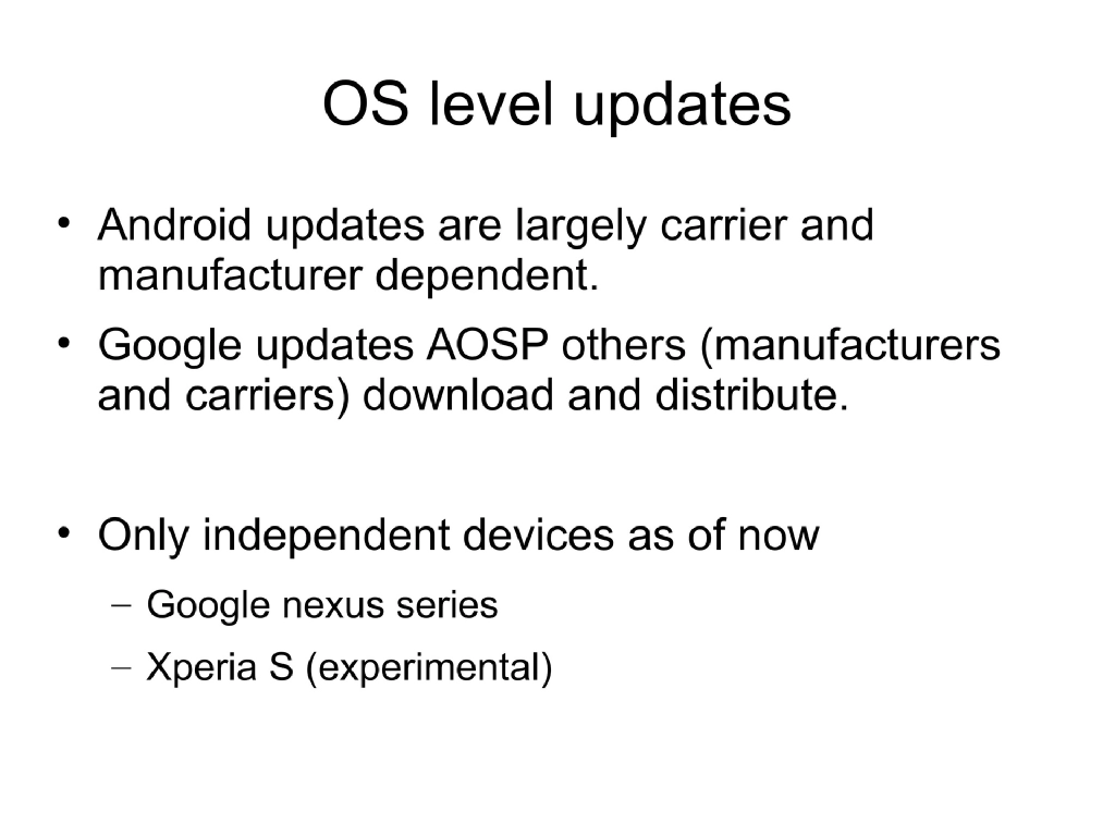 Slide 64 of Deep Dive Android