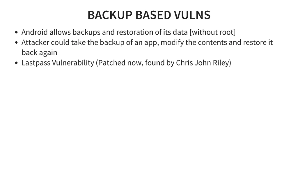 Slide 97 of Understanding the known OWASP A9 using components with known vulnerabilities
