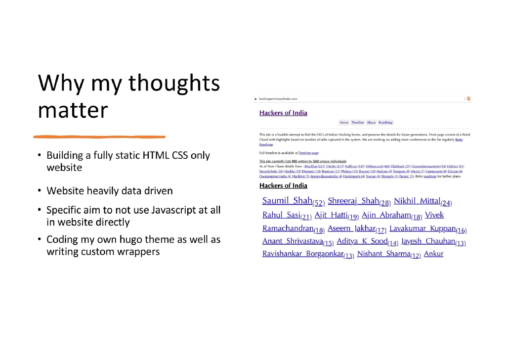 Slide 6 of Developer Security Based on 15 Years Experience