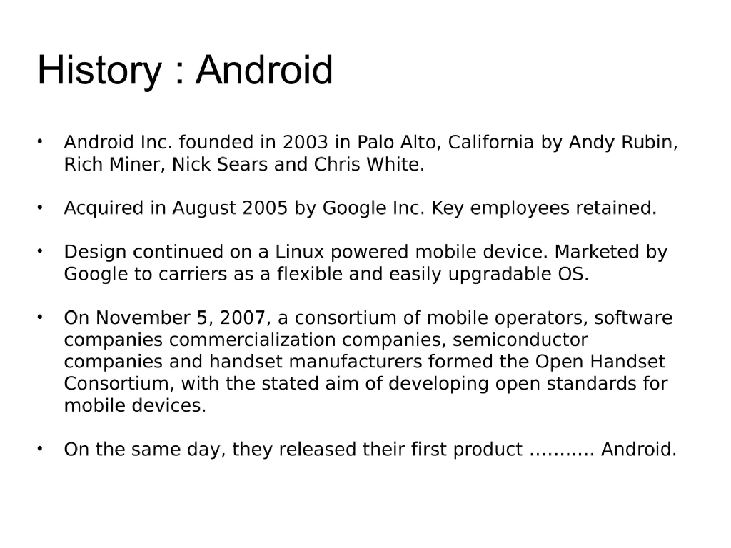 Slide 6 of Android Security Workshop