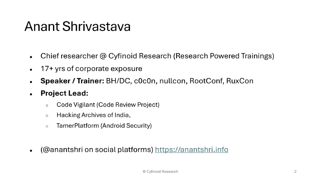 Slide 2 of Beyond Dependencies: The Real Picture of Software Supply Chain Security