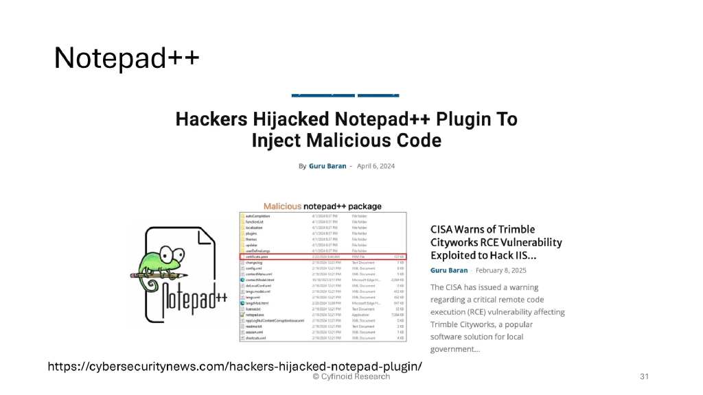 Slide 31 of Beyond Dependencies: The Real Picture of Software Supply Chain Security